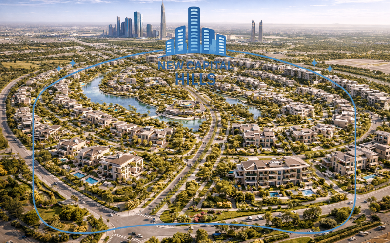 كمبوند بالم هيلز R4 العاصمة الإدارية