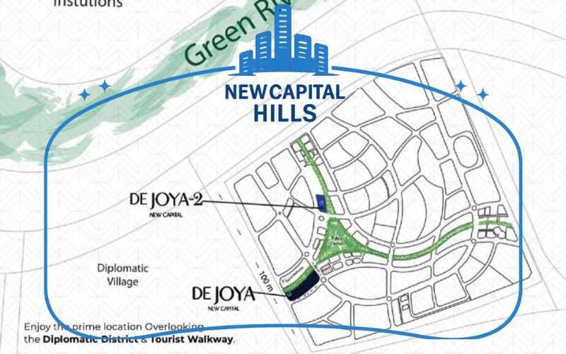 موقع كمبوند De Joya 2 New Capital