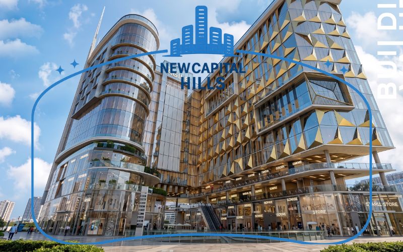 التصميم المعماري في Mall Radix Agile New Capital