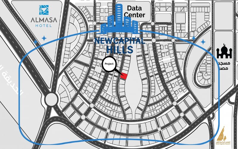 موقع مول كود العاصمة الإدارية في قلب الداون تاون