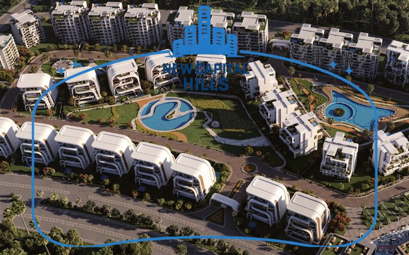 التصميم المعماري في كمبوند طلة العاصمة الإدارية الجديدة
