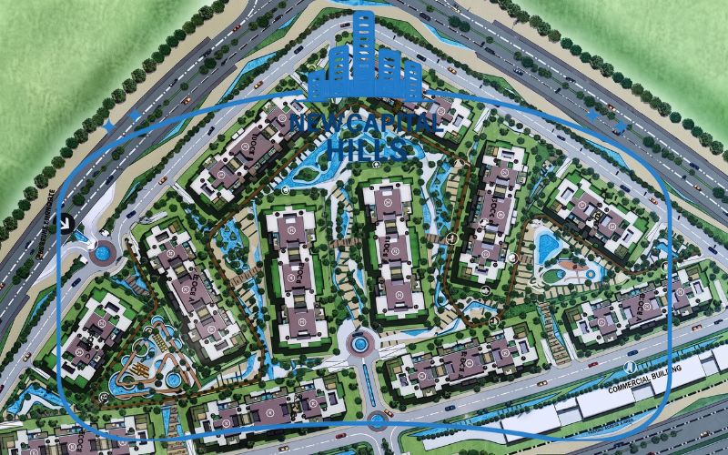 الانسجام البيئي والتصميم المعماري في كمبوند رايت العاصمة الإدارية